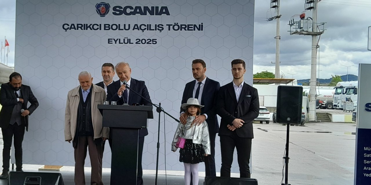 Scania ve Çarıkcı Otomotiv’den Bolu’ya iki önemli tesis