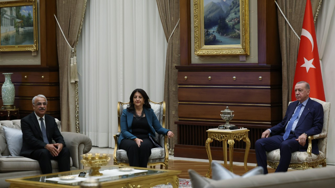 Erdoğan ile görüşen DEM Parti'den açıklama: Karşılıklı anlayış ve fikir birliği içindeyiz