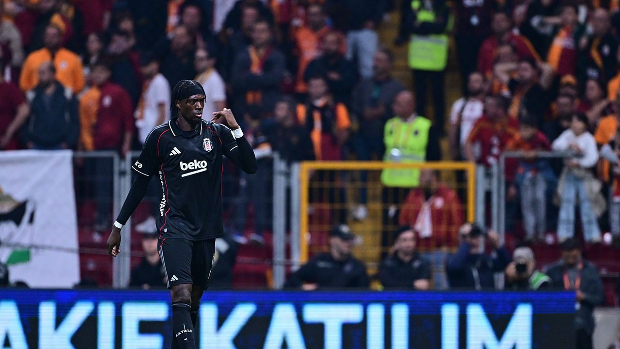 Galatasaray derbisinde ilk yarı Beşiktaş'ın