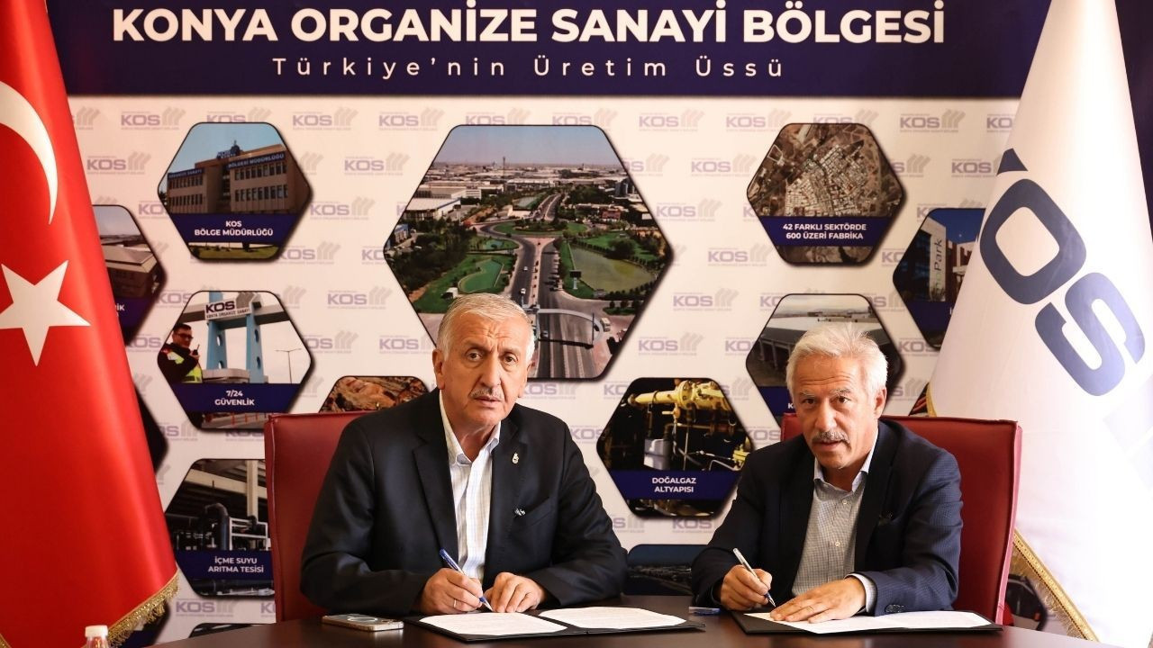 KOS ve KTO Vakfı arasında eğitim protokolü imzalandı KOS ve KTO Vakfı arasında eğitim protokolü imzalandı