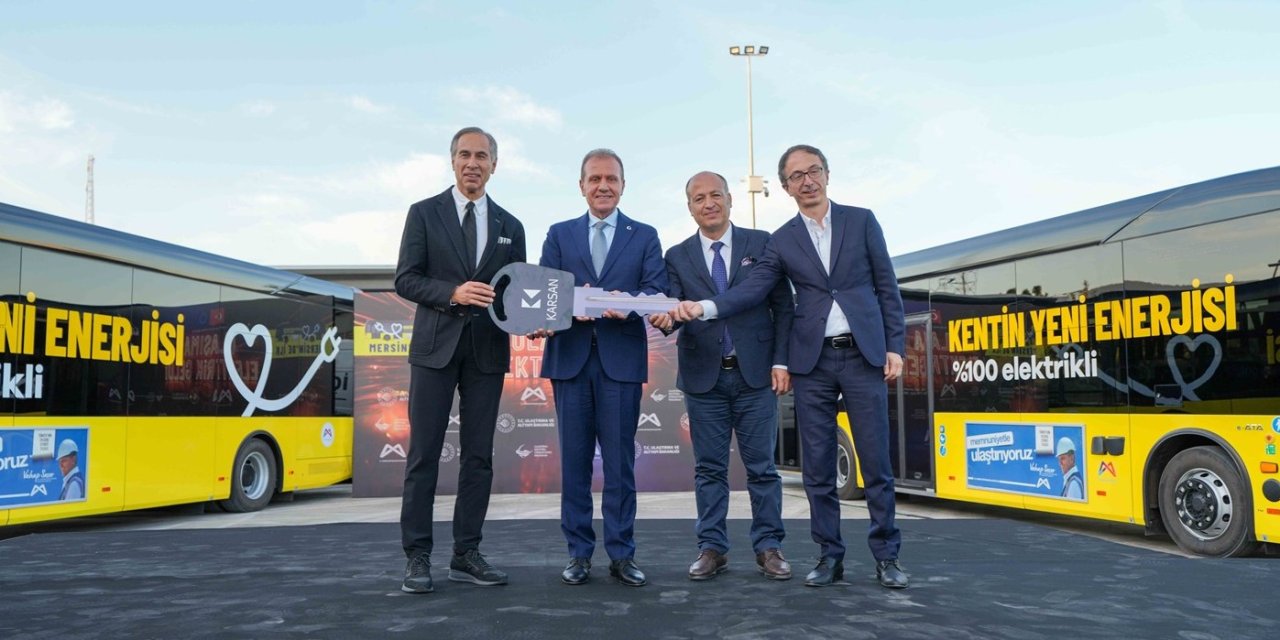 Karsan, Mersin Belediyesi’ne 17 Elektrikli Otobüs Teslim Karsan, Mersin Belediyesi’ne 17 Elektrikli Otobüs Teslim