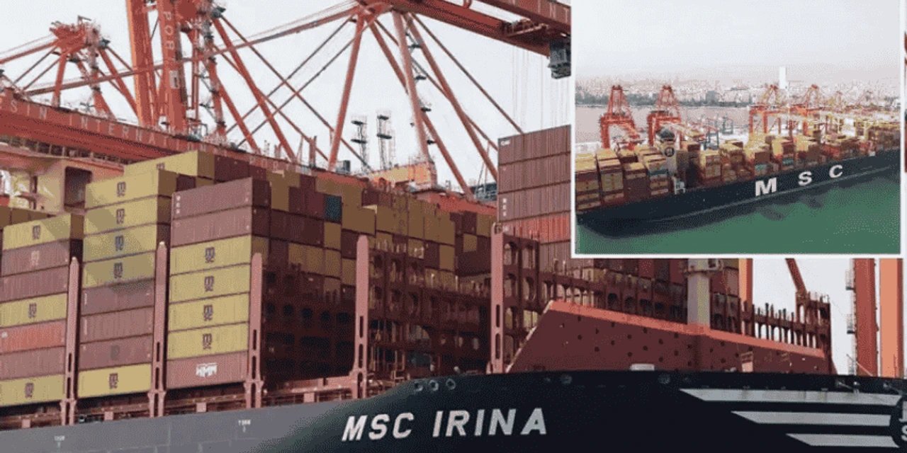 MIP, Dünyanın En Büyük Konteyner Gemisi MSC IRINA’yı
