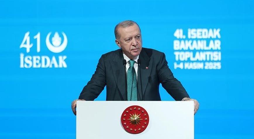Cumhurbaşkanı Erdoğan İSEDAK Toplantısında Sudan’a Dikkat