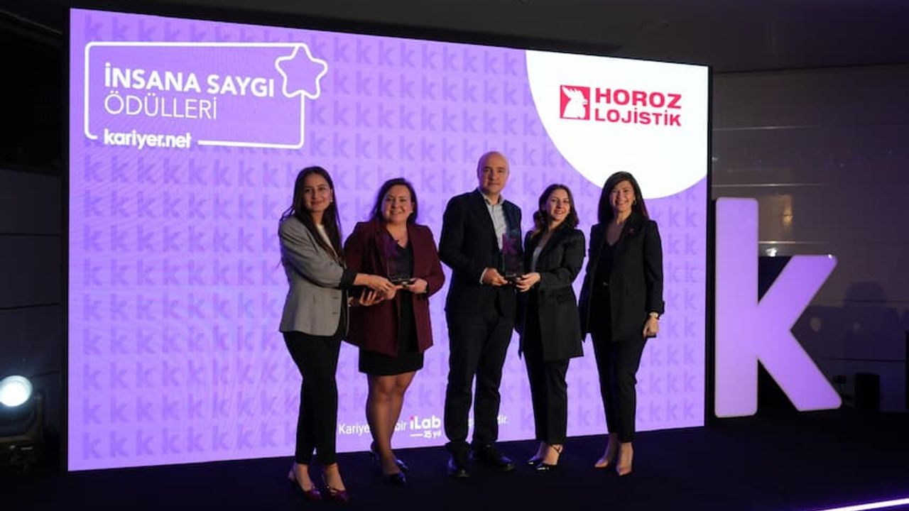 Horoz Lojistik, İnsana Saygı Ödülü’ne aldı