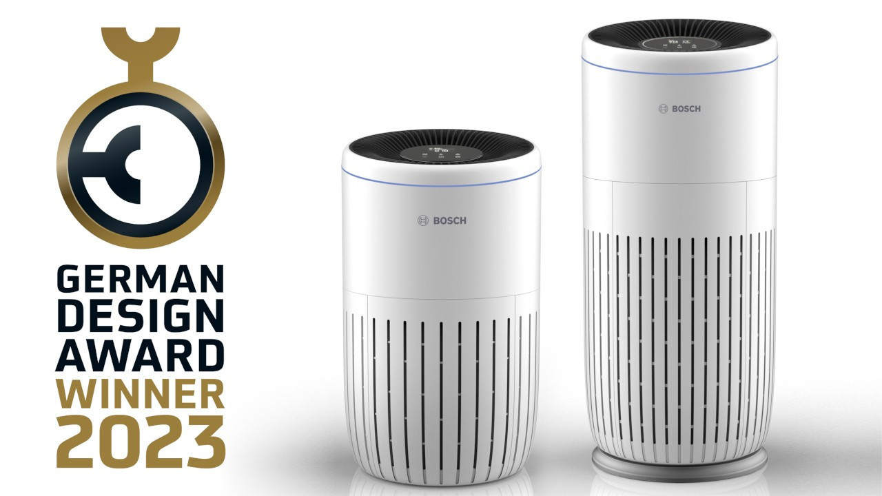 Bosch’un Hava Temizleme Cihazları, Mükemmel Tasarım Ödülü